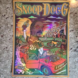 SNOOP DOGG  Talking Stick Resort Amphitheatre Phx AZ  8/23 CONCERT POSTER